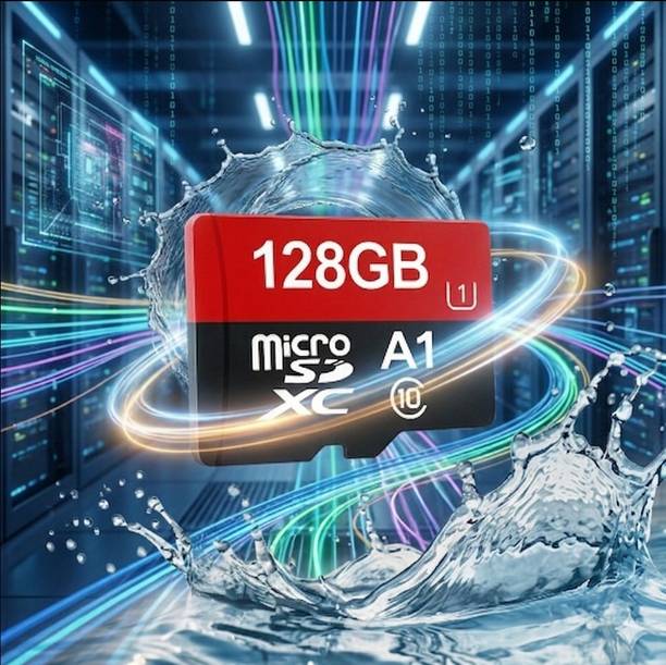 AAS ENTERPRISES SD CARD 128 GB MEMORY CARD ULTRA 128 GB MicroSDHC Class 10 140 MB/s Memory Card Compatible with Mobile