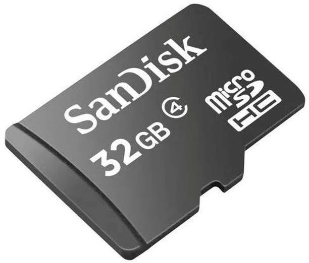 Jeshu SanDisk Memory Card 32 GB MicroSDHC Class 4 60 MB/s  Memory Card Compatible with Mobile, Tablet, Computer, Camera