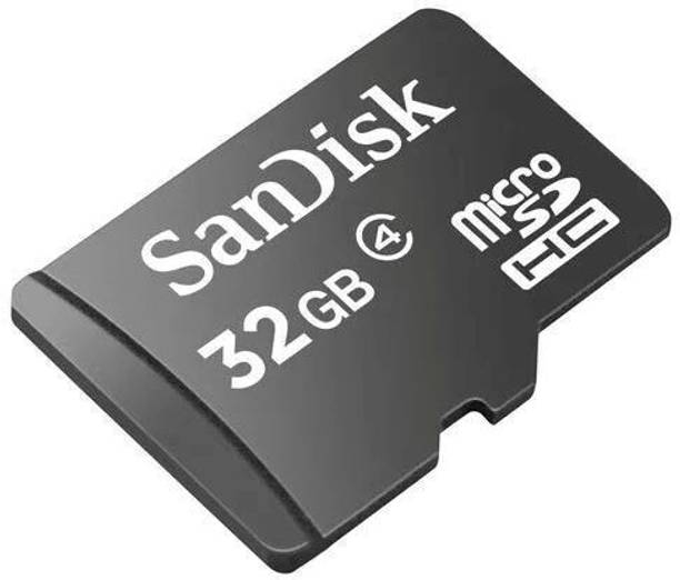 Jeshu SanDisk Memory Card 32 GB MicroSDHC Class 4 60 MB/s  Memory Card Compatible with Mobile, Tablet, Computer, Camera