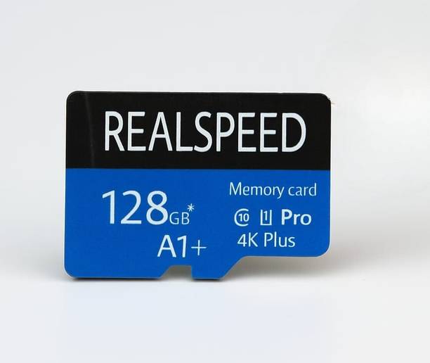 Realspeed REALDQM-128G-B35 REALSPEED ULTRA 128GB MICRO A1 128 GB MicroSDHC Class 10 140 MB/s  Memory Card Compatible with Mobile, Tablet