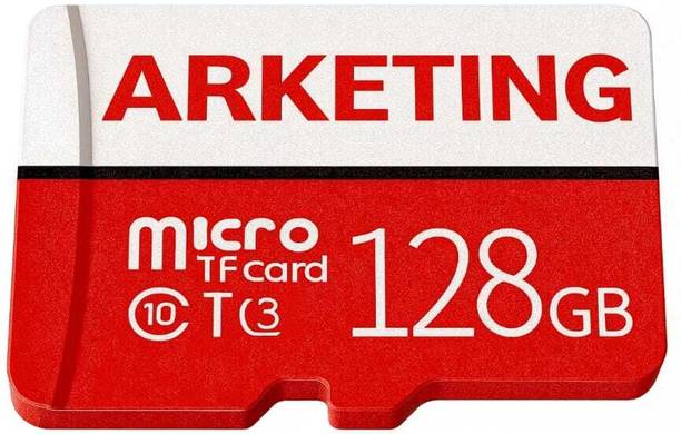 ARKETING ARKED128 FE-128 128 GB MicroSDHC Class 10 120 MB/s  Memory Card Compatible with Mobile