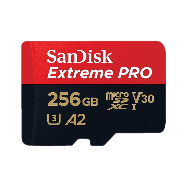 SanDisk SDSQXCD-256G-GN6MA Extreme Pro 256 GB MicroSDXC Class 10 200 MB/s  Memory Card Compatible with Camera, Mobile