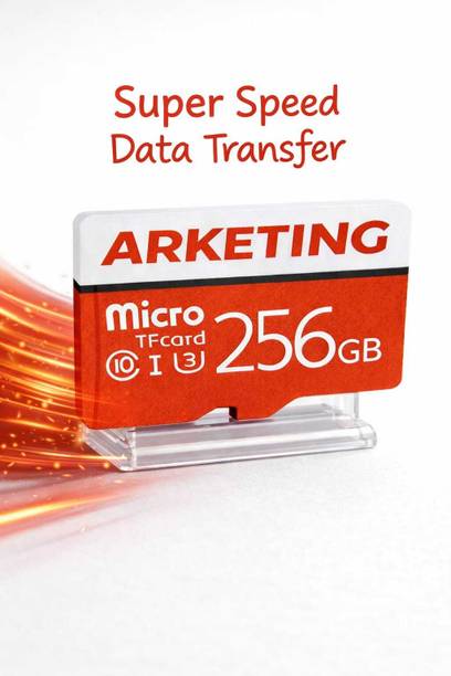 ARKETING 256/-Q F/256Q 256 GB MicroSDXC Class 10 120 MB/s  Memory Card Compatible with Mobile, Mobile, Tablet