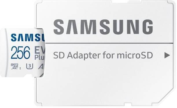 SAMSUNG MB-MC256KA-DD Evo Plus 256 GB MicroSDXC Class 10 130 MB/s Memory Card Compatible with Camera, Computer, Gaming Console, Mobile, Tablet