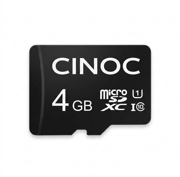 CINOC CN10 High Performance V30, 4K Video, A2 App Performance 4 GB MicroSDXC Class 10 170 MB/s  Memory Card Compatible with Camera, Computer, Gaming Console, Mobile, Tablet