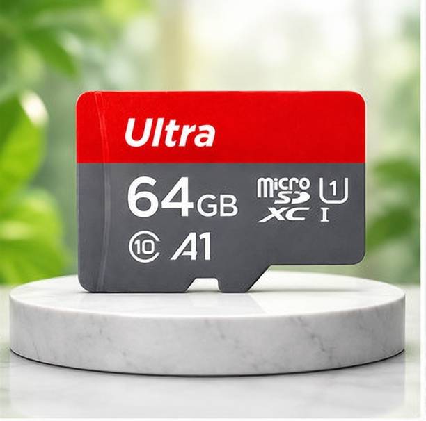 GadgetWave 64G-SD64 GB MicroSDXC Ultra 64 GB MicroSDXC Class 10 150 MB/s  Memory Card Compatible with Mobile, Camera, Tablet, Gaming Console, Computer