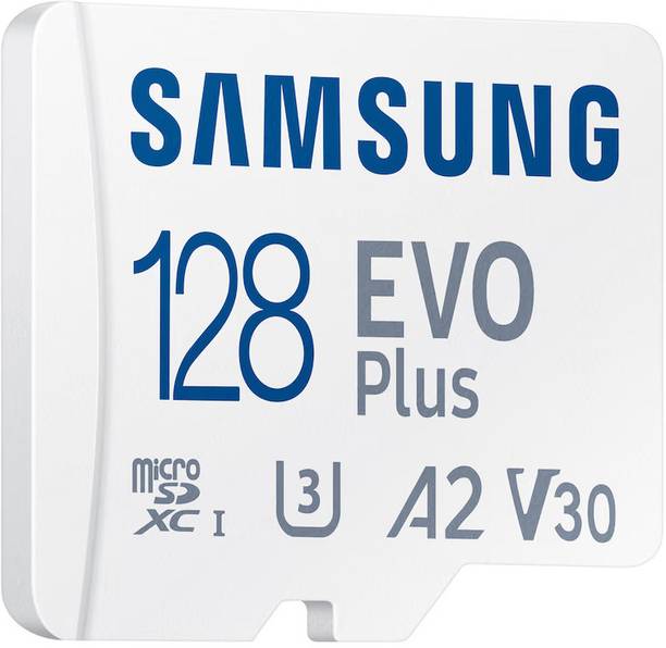 SAMSUNG INSIGHT VISION 128 GB MicroSDXC Class 10 160 MB/s Memory Card Compatible with Camera, Computer, Gaming Console, Mobile, Tablet