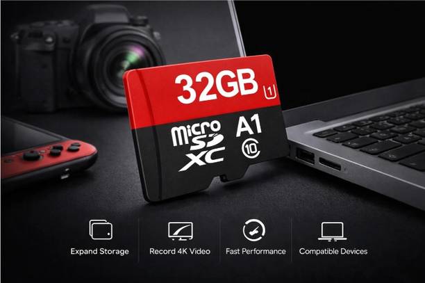 AAS ENTERPRISES 32 GB Micro SDXC Class 10 120MB/s Memory Card ULTRA 32 GB MicroSDHC Class 10 120 MB/s Memory Card Compatible with Mobile, Camera, Computer, Tablet
