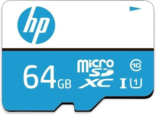 HP MX310/MI310 MI310 64 GB MicroSDXC Class 10 100 MB/s  Memory Card Compatible with Mobile, Tablet, Camera, Computer, Gaming Console