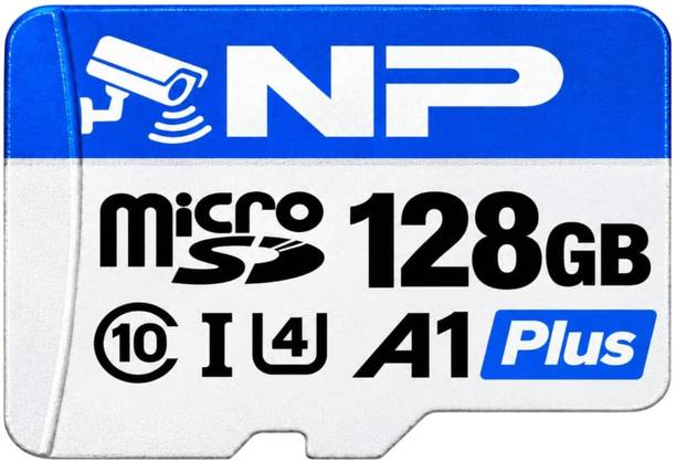 NP 128GB Memory Card CCTV SUPPORT A1 128 GB MicroSDXC Class 10 150 MB/s  Memory Card Compatible with Camera, Computer, Gaming Console, Mobile, Tablet