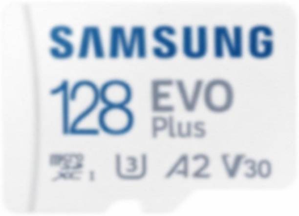 Simsung Memory Card EVO Plus 128 GB MicroSDXC Class 10 130 MB/s  Memory Card Compatible with Computer, Camera, Gaming Console, Mobile, Tablet