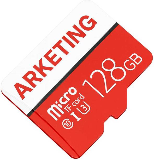 ARKETING JQ/128 JW/256 128 GB MicroSDXC Class 10 120 MB/s Memory Card Compatible with Mobile, Tablet, Camera, Computer, Gaming Console