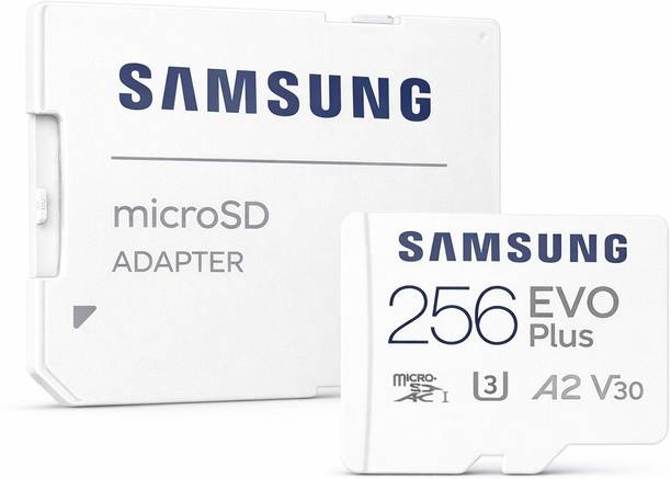 SAMSUNG Data Traveler 256 GB MicroSDXC Class 10 160 MB/s  Memory Card Compatible with Camera, Computer, Gaming Console, Mobile, Tablet