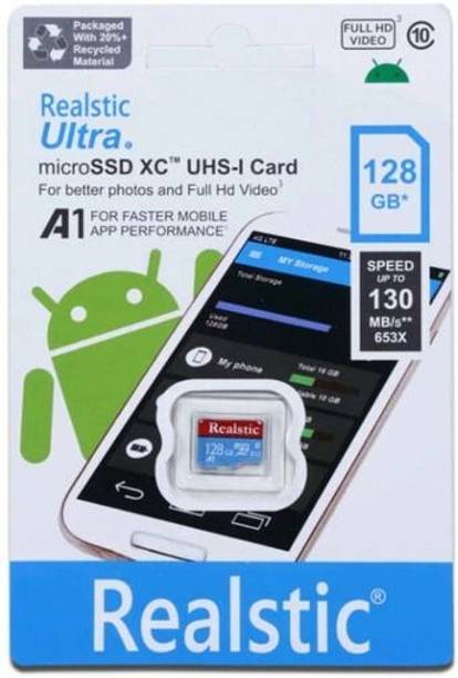 ZOLDYCK 128GB-Rl-mmc-022 Ultra 128 GB MicroSDXC Class 10 130 MB/s Memory Card Compatible with Camera, Computer, Mobile, Tablet
