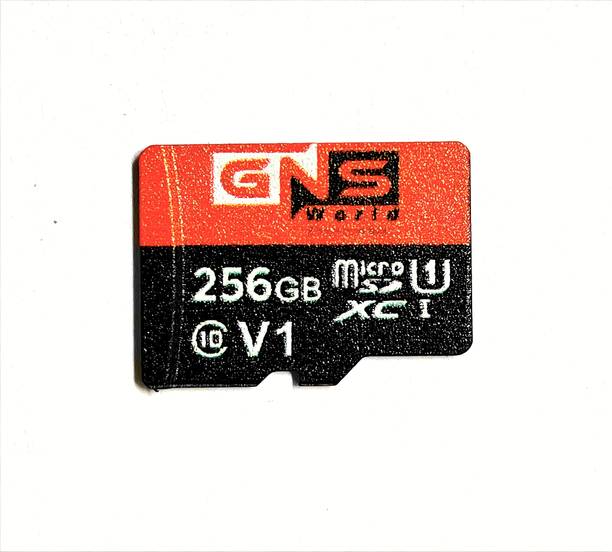 GNS World M-500i V1 256 GB MicroSDXC Class 10 140 MB/s  Memory Card Compatible with Mobile, Computer, Camera, Gaming Console, Tablet
