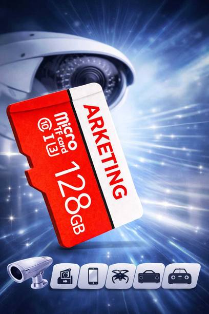 ARKETING 128/K128 K/128Q 128 GB MicroSDXC Class 10 120 MB/s  Memory Card Compatible with Mobile, Mobile, Tablet