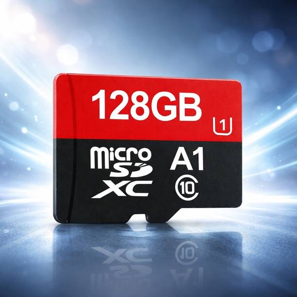 AJ HUB 128GB Micro SD Card Class 10 UHS-I U1 A1 Memory Card High Speed Up to 140MB/s with Adapter for Mobile Phone, Camera, CCTV, Laptop & Tablet Full HD & 4K Recording Support Durable & Waterproof Ultra Speed 128GB 128 GB MicroSDXC Class 10 140 MB/s Memory Card Compatible with Gaming Console, Computer, Tablet, Camera, Mobile