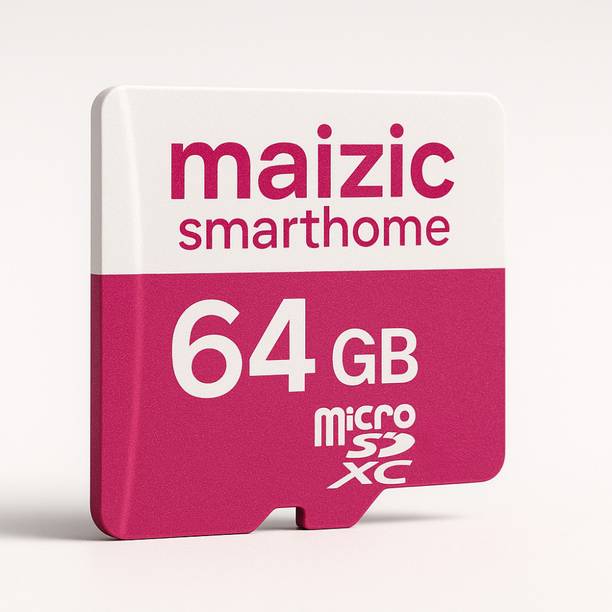 Maizic Smarthome msh- 130925 Memory Card 64 GB MicroSDXC UHS Class 3 90 MB/s  Memory Card Compatible with Camera, Gaming Console, Mobile, Tablet