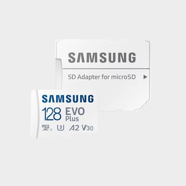 SAMSUNG Fast 128 GB MicroSDXC Class 10 160 MB/s  Memory Card Compatible with Camera, Computer, Gaming Console, Mobile, Tablet