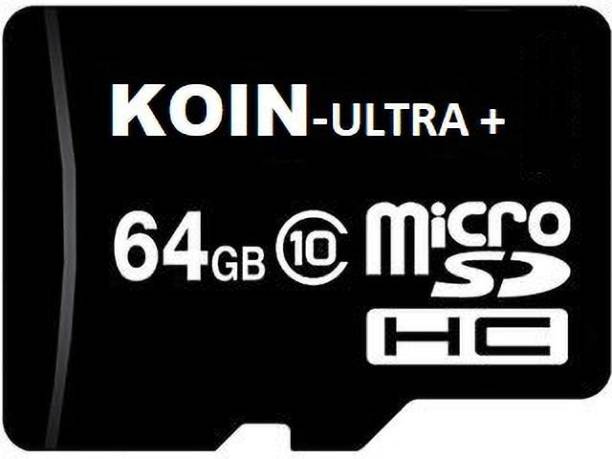 KOIN ULTRA plus 64 GB MicroSDXC Class 10 300 MB/s  Memory Card