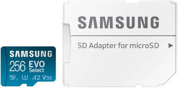 SAMSUNG EVO Select 256 GB MicroSDXC Class 10 130 MB/s Memory Card