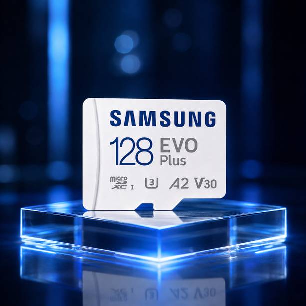 SAMSAM EVO Plus 128 GB MicroSDXC Class 10 Class 10 130 MB/s Memory card Samsung EVO Plus 128GB High Performance microSDXC EVO 128 GB MicroSDXC Class 10 130 MB/s Memory Card Compatible with Camera, Computer, Gaming Console, Mobile, Tablet