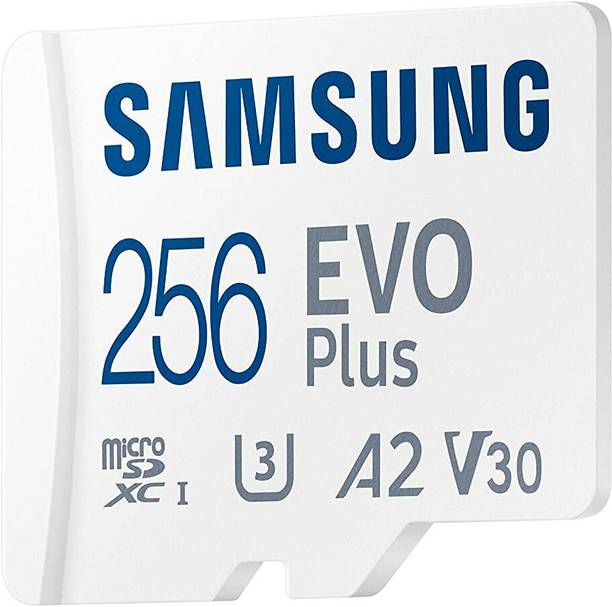 SAMSUNG MB-MC256KA Original MB-MC256KA Evo Plus 256 GB SD Card Class 10 130 MB/s Memory Card Compatible with Camera, Computer, Gaming Console, Mobile, Tablet