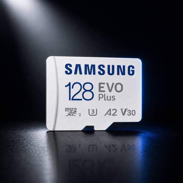 SAMSAM EVO Plus 128 GB MicroSDXC Class 10 Class 10 130 MB/s Memory card Samsung EVO Plus 128GB A2 V30 U3 Memory Card EVO 128 GB MicroSDXC Class 10 130 MB/s Memory Card Compatible with Camera, Computer, Gaming Console, Mobile, Tablet
