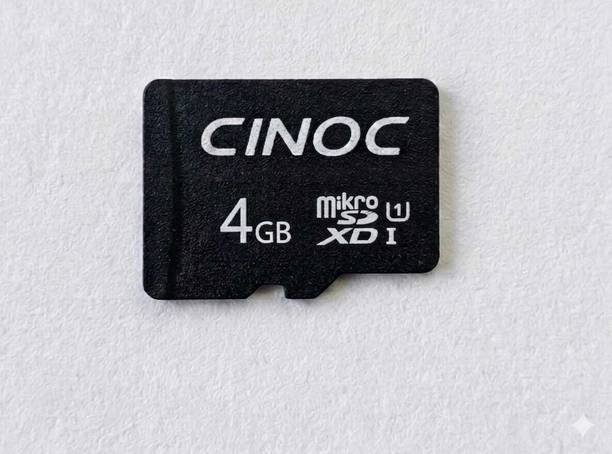 CINOC CN10 High Performance V30, 4K Video, A2 App Performance 4 GB MicroSDXC Class 10 170 MB/s Memory Card Compatible with Camera, Computer, Gaming Console, Mobile, Tablet