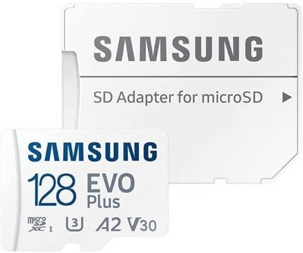 SAMSUNG SA128M02 Stream 128 GB MicroSDXC Class 10 160 MB/s  Memory Card Compatible with Camera, Computer, Gaming Console, Mobile, Tablet