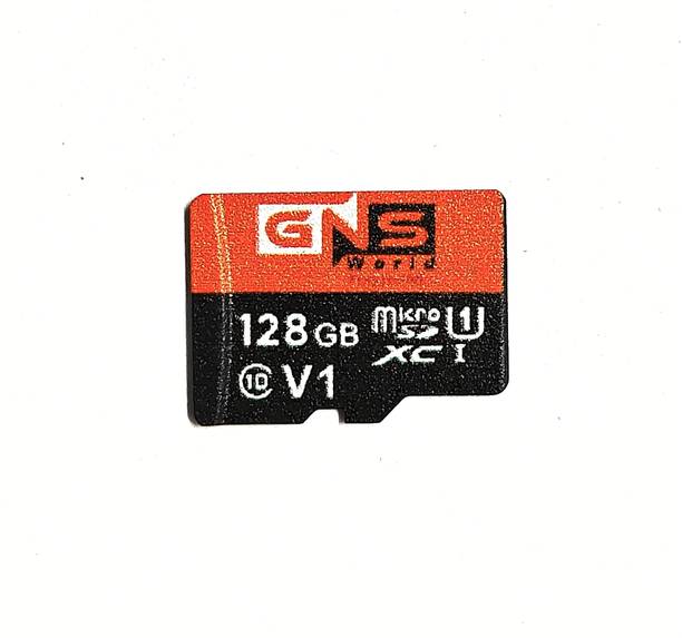 GNS World M-500i V1 128 GB MicroSDXC Class 10 140 MB/s  Memory Card Compatible with Mobile, Tablet, Camera, Computer, Gaming Console
