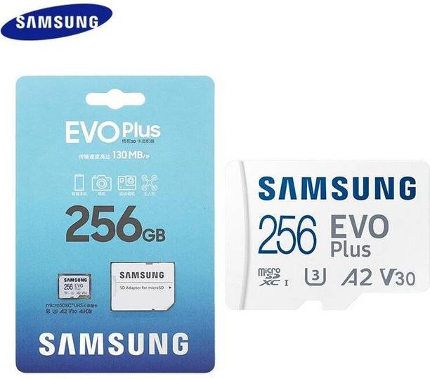 SAMSUNG Fast CX 256 GB MicroSDXC Class 10 160 MB/s  Memory Card Compatible with Camera, Computer, Gaming Console, Mobile, Tablet