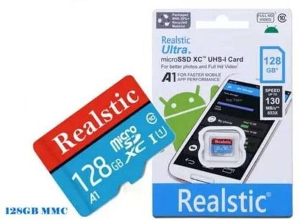 ZOLDYCK 128GB-Rl-mmc-A4 Ultra 128 GB MicroSDXC Class 10 130 MB/s Memory Card Compatible with Camera, Computer, Mobile, Tablet