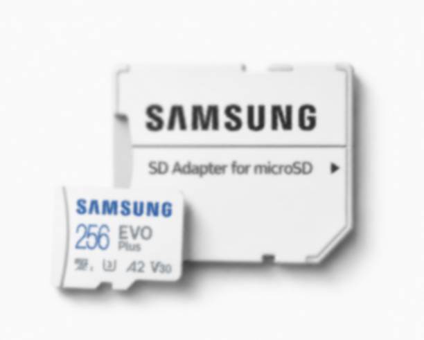 SAMSUNG EVO PLUS 256 GB MicroSDXC Class EVO PLUS 256 GB MicroSDXC Class 10 130 MB/s Memory Card Compatible with Camera, Computer, Gaming Console, Mobile, Tablet