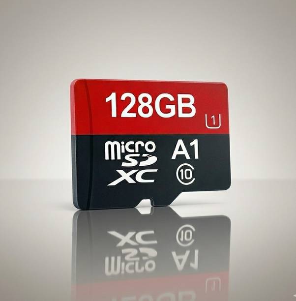 AJ HUB 128GB micro SD Card | High-Speed microSDXC Memory Card | A1 Performance | U1 | Class 10 | Full HD Recording Support 128 GB SD Card Sand 128 GB MicroSDXC Class 10 160 MB/s Memory Card Compatible with Camera, Computer, Gaming Console, Mobile, Tablet