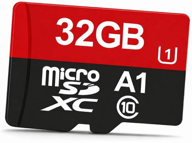 AJ HUB 32GB microSDXC Memory Card with A1 App Performance, Class 10 UHS-I U1 Speed – Up to 120MB/s High-Speed Storage for Smartphones, Tablets, Cameras & Gaming Devices 32 GB Memory Card Ultra 32 GB MicroSDXC Class 10 120 MB/s Memory Card Compatible with Camera, Computer, Gaming Console, Mobile, Tablet