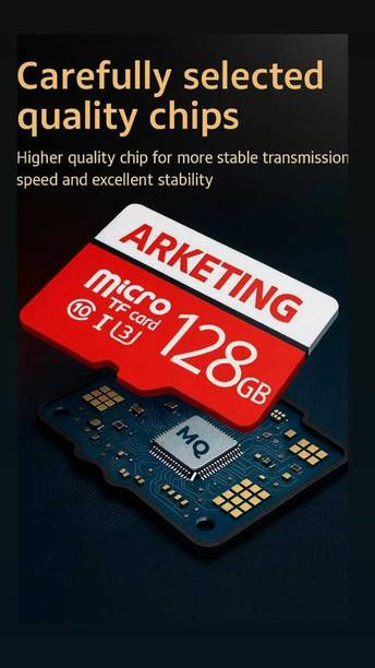 ARKETING KZ128 XX128 128 GB MiniSD Card Class 10 122 MB/s  Memory Card Compatible with Mobile