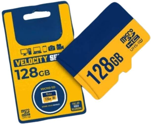 Lipzie 877AID341.Velocity.64GB.Micro.SD_SH 877AID341.Velocity.64GB.Micro.SD_SH 128 GB MiniSD Card UHS Class 1 3 MB/s  Memory Card Compatible with Mobile
