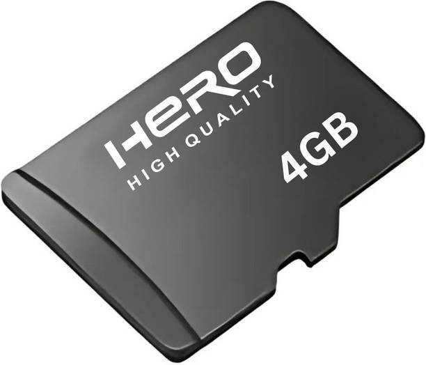 herohighquality 1 PRO 4 GB MMC Micro Card Class 10 20 MB/s  Memory Card Compatible with Mobile, Tablet, Computer