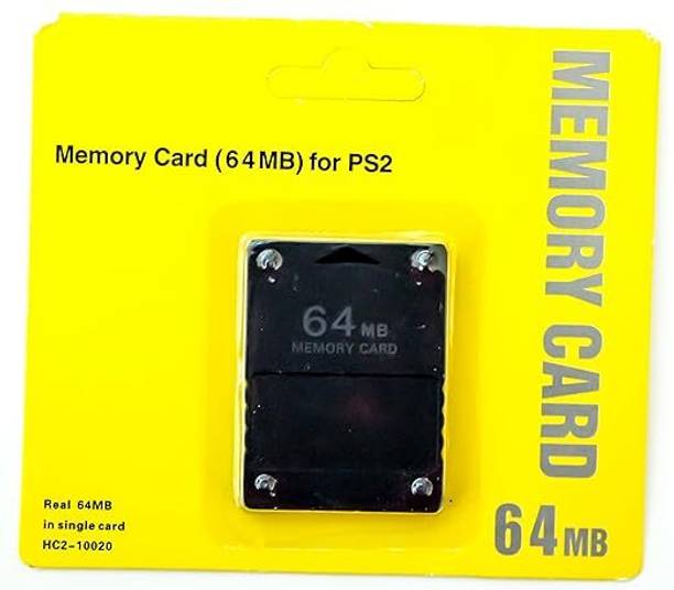 MACKTECH 64MB Gaming Memory Card for PS2 / PS2 Slim Console 1 64 MB P2 Card Class 2 48 MB/s  Memory Card Compatible with Gaming Console