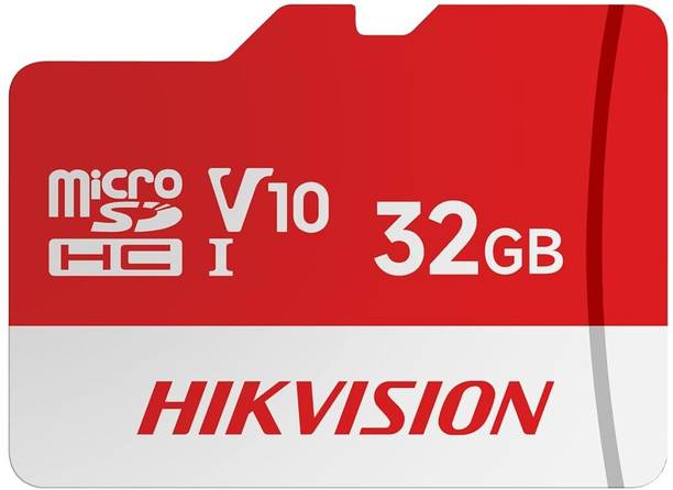 HIKVISION HS-TF-D1(DZ)/32G/INDIA/WW V10 32 GB MicroSDXC Class 10 92 MB/s  Memory Card Compatible with Camera, Mobile, Tablet