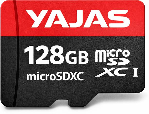 yajas SANMICRO-128GBMEMORYCARD 10 128 GB SD Card Class 10 140 MB/s Memory Card Compatible with Camera, Computer, Gaming Console, Mobile, Tablet