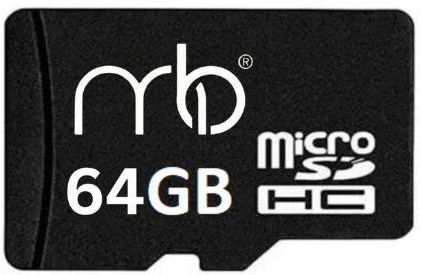 MOREBYTE mb Black 64 GB SD Card Class 10 140 MB/s  Memory Card