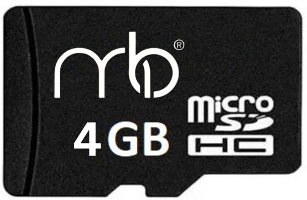 MOREBYTE mb Black 4 GB SD Card Class 10 100 MB/s  Memory Card