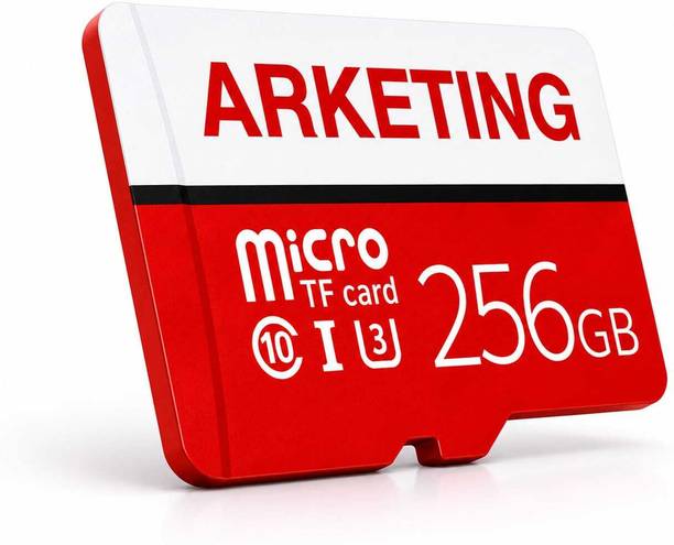 ARKETING ARK-MC256-021D7P 256 W 256 GB SD Card Class 10 120 MB/s Memory Card Compatible with Camera, Computer, Gaming Console, Mobile, Tablet