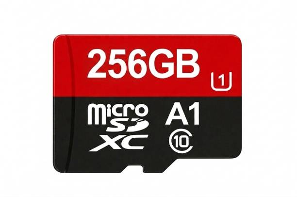 AJ HUB MicroSDXC UITRA 256 GB SD Card Class 10 80 MB/s  Memory Card Compatible with Camera, Mobile, Tablet