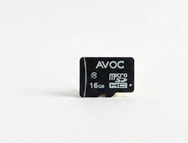 AVOC FLASH A0216GB Ultra 16 GB SD Card Class 10 30 MB/s  Memory Card Compatible with Computer, Tablet, Mobile