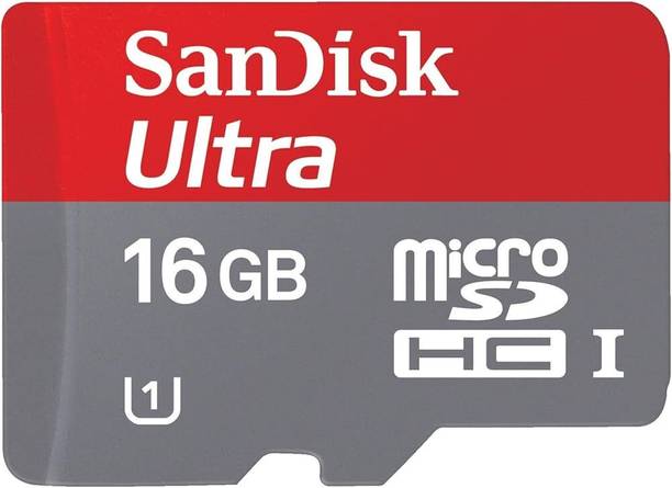 Pendarive Memory Card Ultra 16 GB Class 10 Ultra 16 GB MicroSDHC Class 10 120 MB/s  Memory Card Compatible with Camera, Computer, Gaming Console, Mobile, Tablet