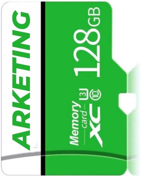 ARKETING CN-1 1 memory 128 GB SDHC UHS-I Card Class 10 130 MB/s  Memory Card Compatible with Mobile, Tablet, Camera, Computer, Gaming Console