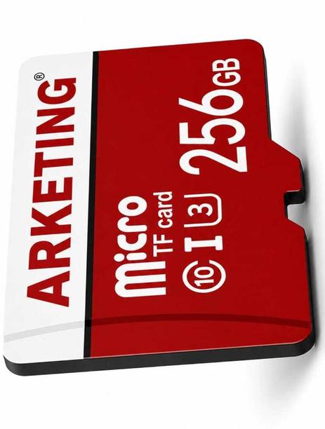 ARKETING 256Q E M256W 256 GB SDHC UHS-I Card Class 10 120 MB/s Memory Card Compatible with Camera, Computer, Gaming Console, Mobile, Tablet